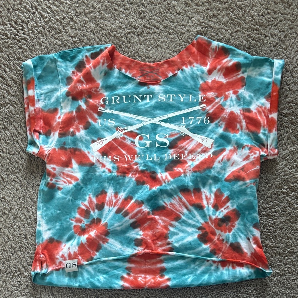 Grunt Style T-Shirt Tie-Dye